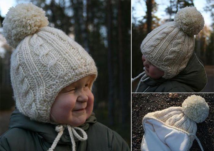 baby hat with ears knitting diagram