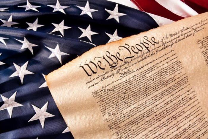die erste Verfassung der Vereinigten Staaten
