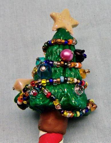 شجرة عيد الميلاد من البلاستيسين