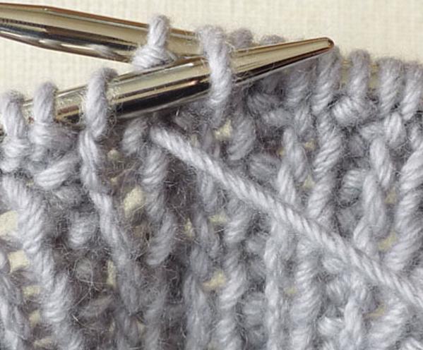  how to start knitting elastic band knitting