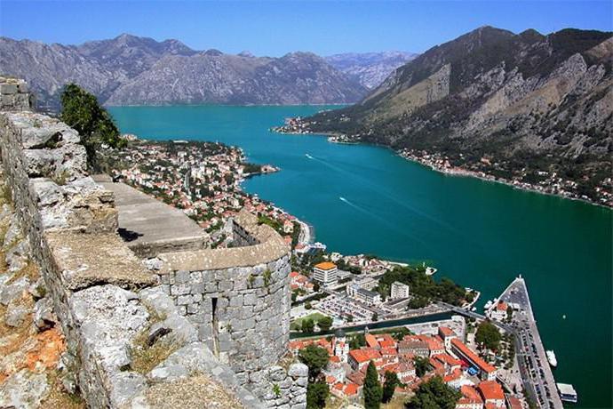 the Bay of Kotor Montenegro