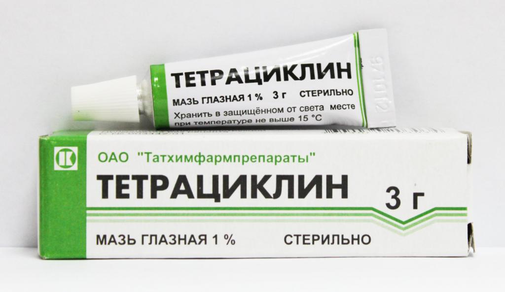 Tetracycline ointment