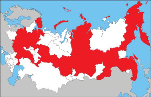 la composición de rusia de la república