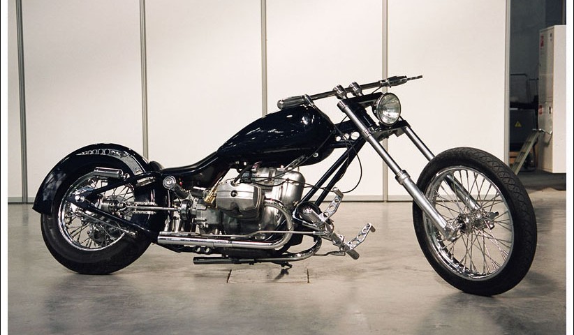 Motorcycle type chopper