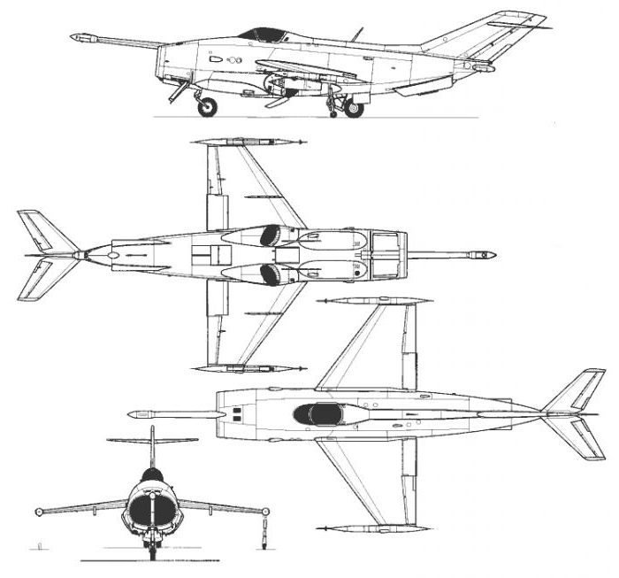 avião de combate yak 36