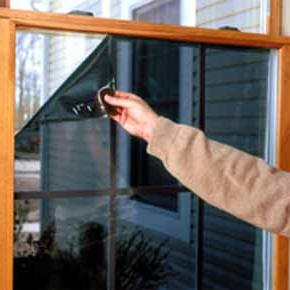 la lámina de protección solar en las ventanas: los clientes