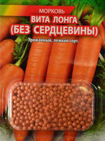 la Zanahoria variedad de vita longa