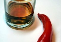Chili peppers: tincture and its application