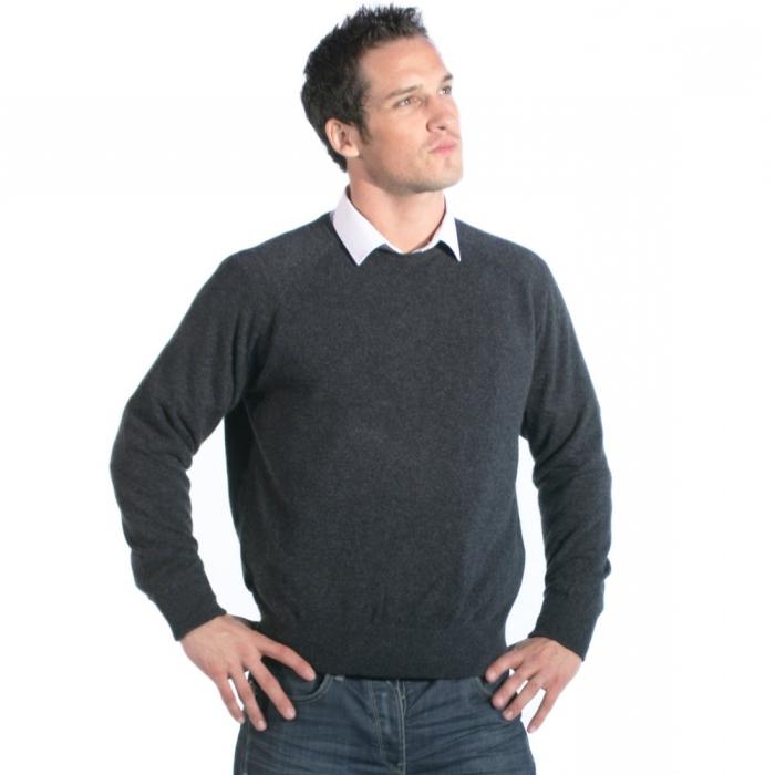 masculino suéter de cashmere