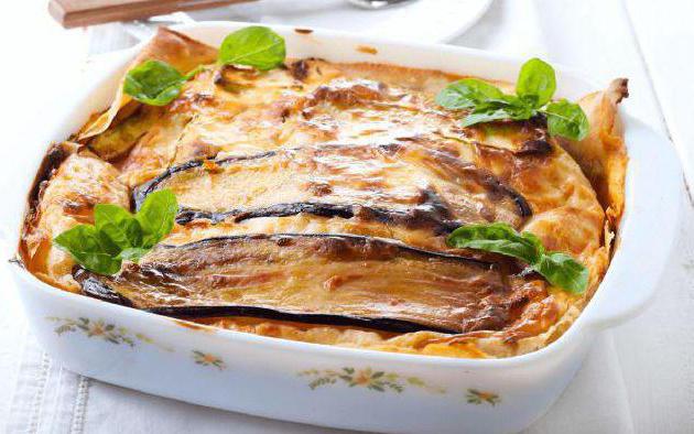 lasagne z mięsem i bakłażanem przepis