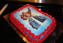 Olanlar için severim «Transformers»: kek için tatil