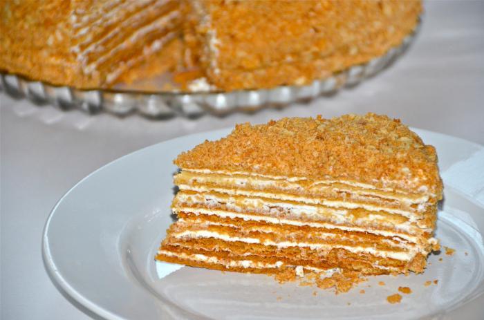 Home-Honig-Kuchen Rezept-Foto