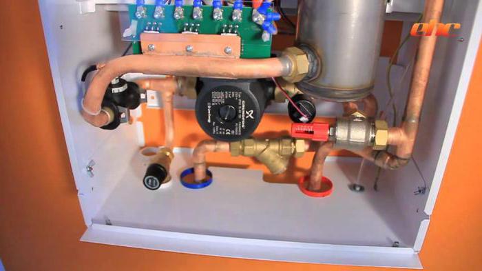 installing boiler