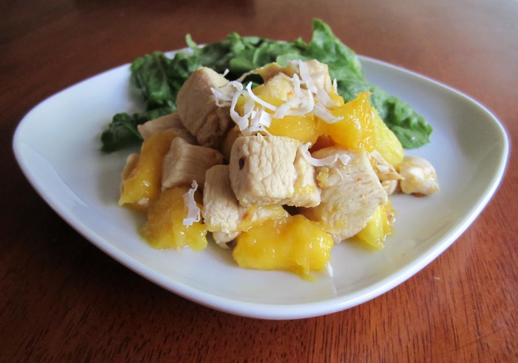 Chicken and pineapple
