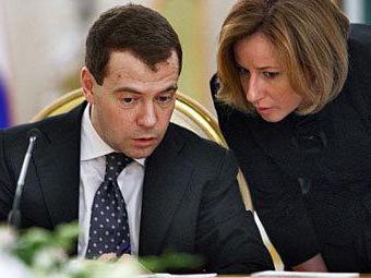 the press Secretary of Medvedev Natalya Timakova
