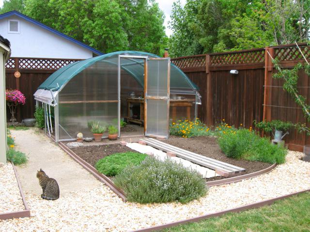 how to handle a greenhouse in the spring before planting