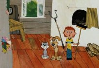 La imagen de la infancia - el gato Матроскин. Quien se refirió a un héroe, y por que nos encanta?
