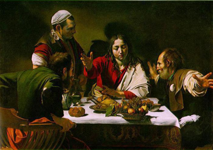 caravaggio obras de pintura italiana