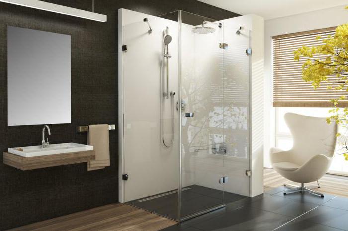 120x80 shower cabin with low tray white