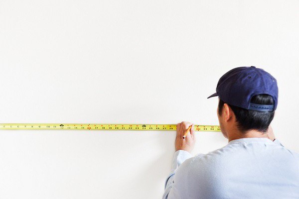 how to calculate the area of walls for plaster