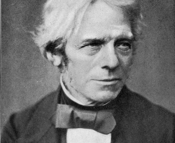 Michael Faraday discoveries in physics