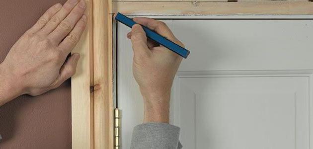 How to install door casings