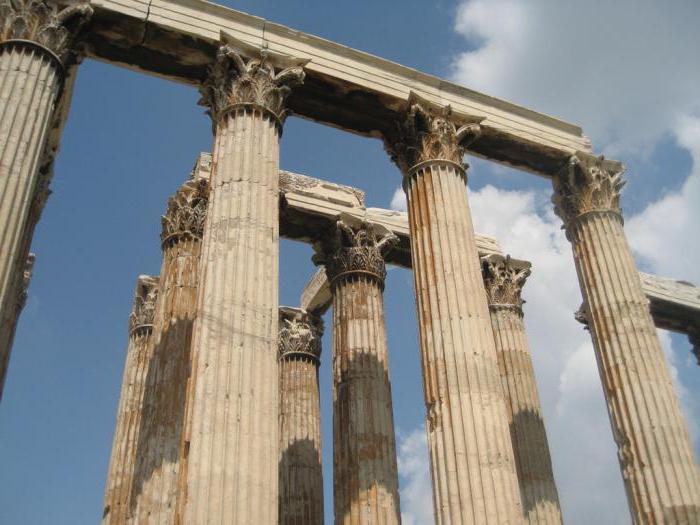 el griego clásico estilo en la arquitectura