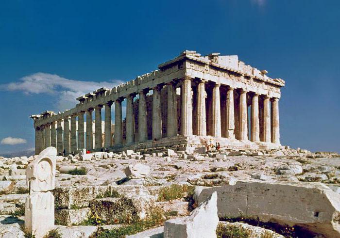  os três principais tipos de ordens em grego antigo arquitetura 