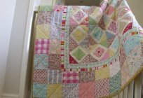 How to choose a baby blanket and how to sew it in patchwork technique?