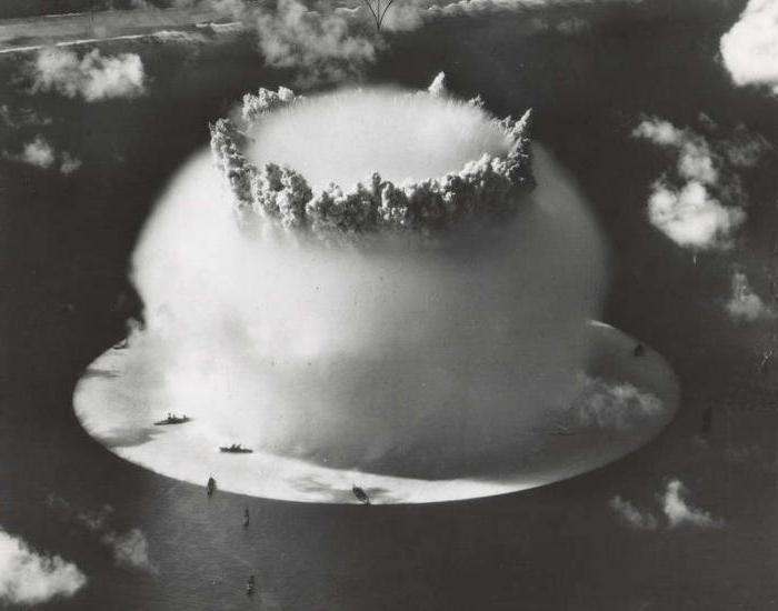 Característica de armas nucleares e o foco nuclear da derrota