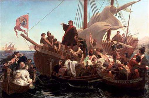 the journey of Christopher Columbus