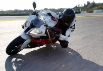 Esportivo moto BMW S1000RR: características, descrição, funcionamento