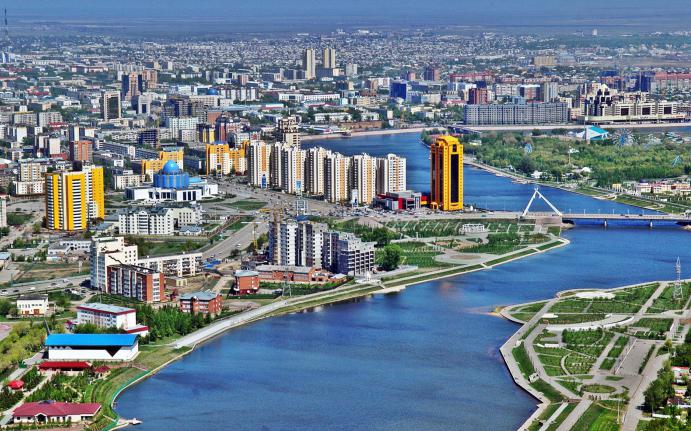 Em que ano Astana se tornou a capital do Cazaquistão