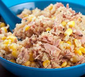 tuna salad from a can with rice recipe