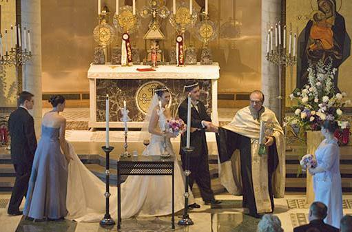 la boda religiosa en la iglesia el valor de los