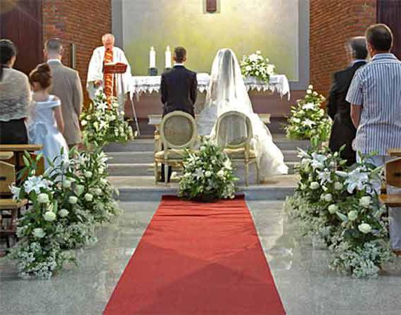 la boda religiosa en la iglesia de precio