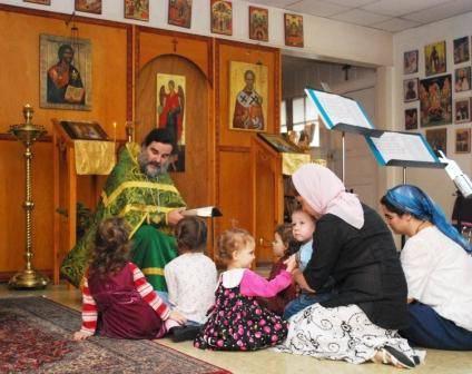 Orthodoxen Gebete vor Schreck
