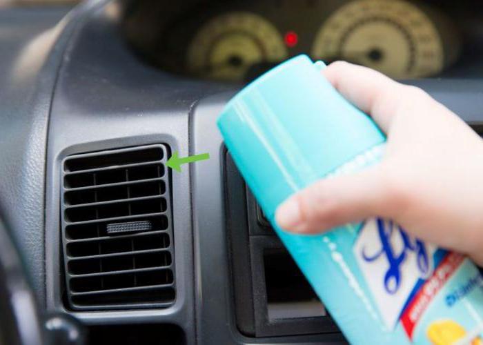 how to disinfect the air conditioner in the car
