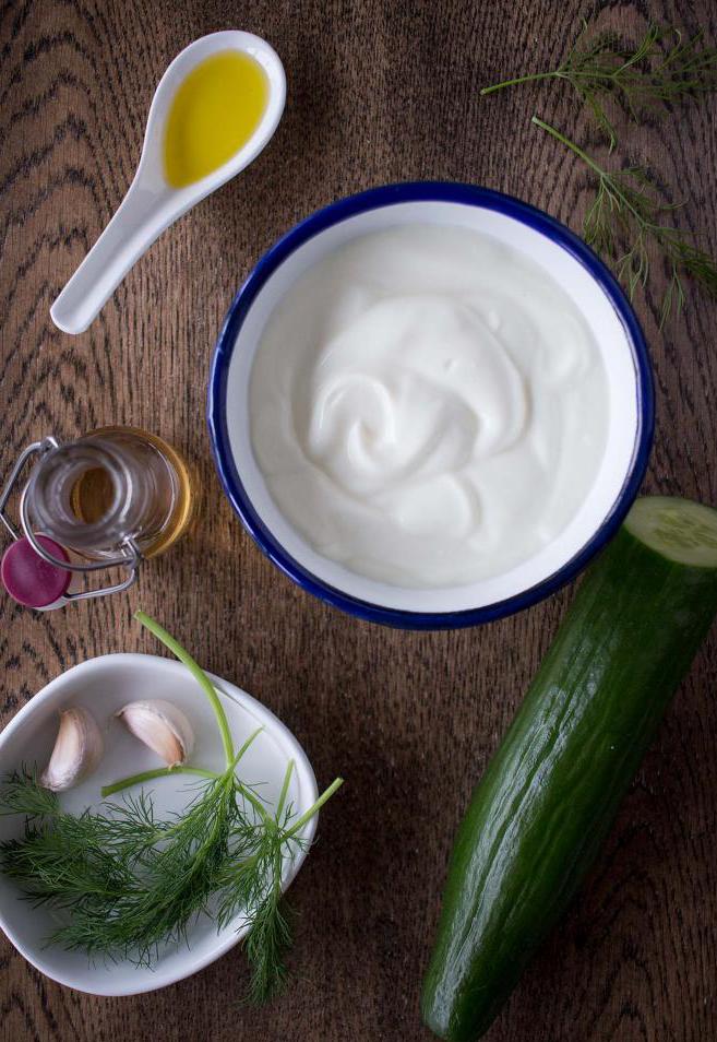 Zutaten für die Zubereitung von Joghurt tanken