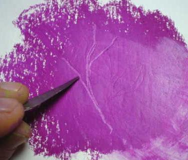 pastel boya tekniği