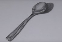 How to draw a spoon? Step by step instructions