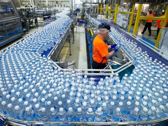 das Unternehmen Nestle Wasser