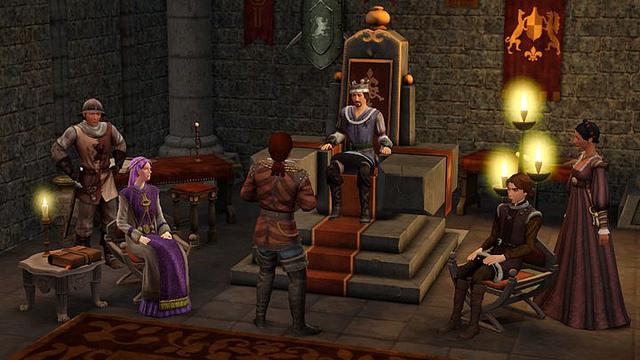 غش لعبة the Sims 3 القرون الوسطى
