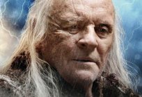 Anthony Hopkins: filmography. The main roles, best work