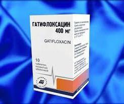 Gatifloxacin instruction and method of application
