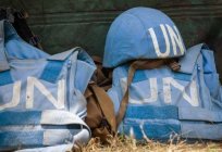 What is the UN emblem?