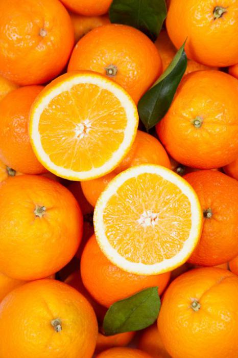 fördern Orangen abnehmen