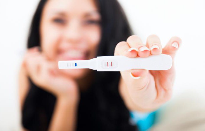 妊娠试验是积极的，但对怀孕不是异位
