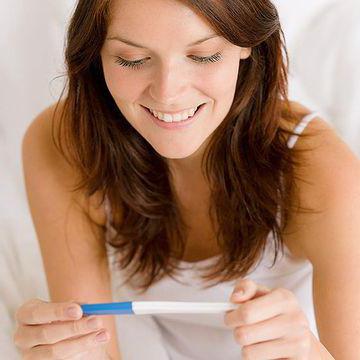 اختبار الحمل إيجابية الحمل ليست