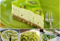 Cheesecake dessert with gelatin and fruit